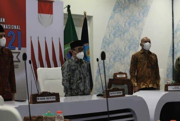 PUNCAK PERINGATAN HARI ANTI NARKOTIKA INTERNASIONAL TAHUN 2021 BNNK TRENGGALEK