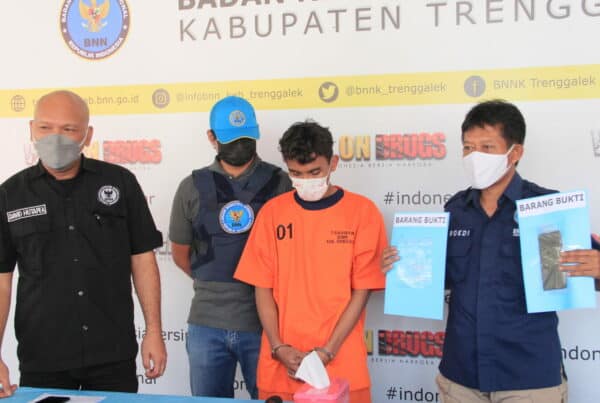 Trenggalek Tangkap Kurir Narkoba