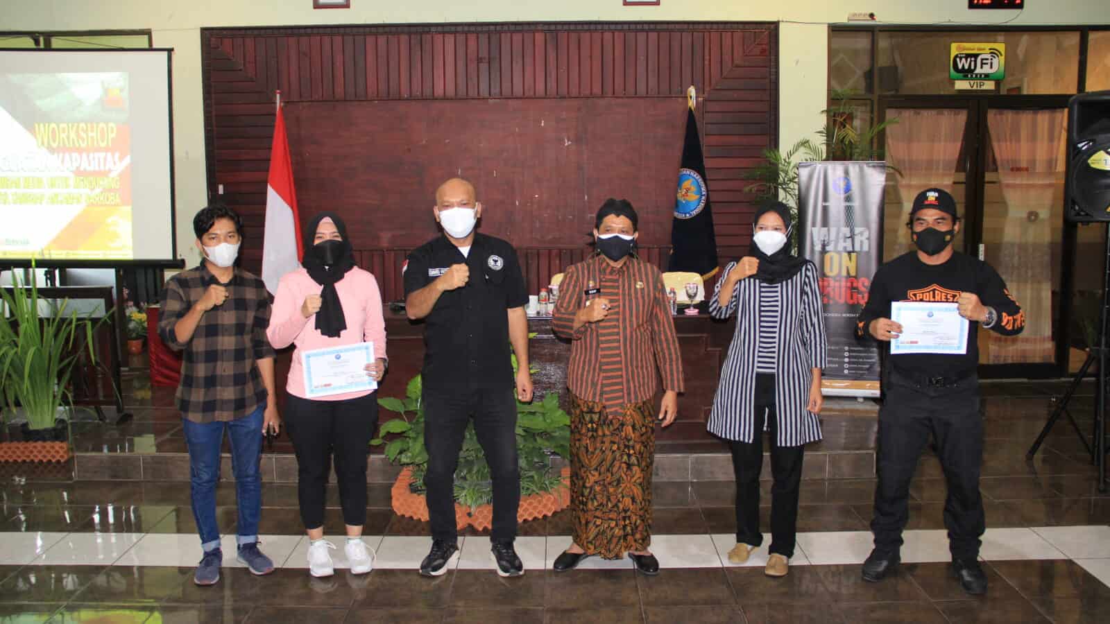 Gandeng Insan Media, Bnnk Trenggalek Gelar Workshop Ancaman Narkoba