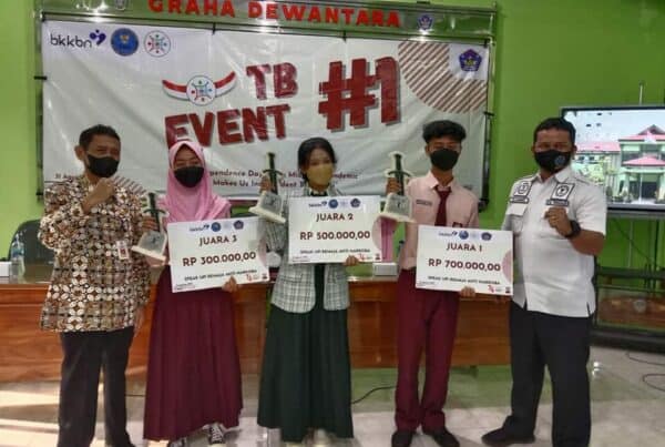 Penyerahan Hadiah Pemenang Lomba Speak Up Remaja Anti Narkoba BNN SMADA