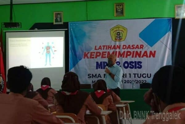Sosialisasi P4GN pada Kegiatan LDK Pengurus MPK/OSIS SMA Negeri 1 Tugu