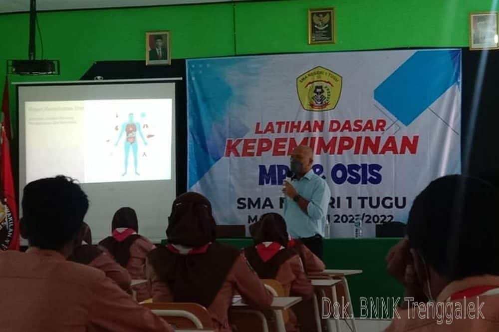 Sosialisasi P4GN pada Kegiatan LDK Pengurus MPK/OSIS SMA Negeri 1 Tugu