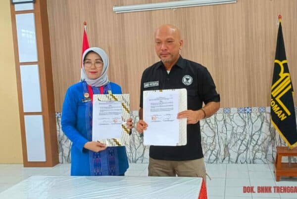 Sinergi Berantas Narkoba, BNNK Trenggalek dan Bapas Kediri sepakati PKS