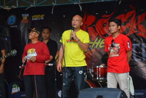 CELEBRATING THE 21ST ANNIVERSARY OF BNN, BNNK TREENGGALEK WAR ON DRUGS CAMPAIGN THROUGH ART SHOW AND ROCK CLIMBING CHAMPIONSHIP
