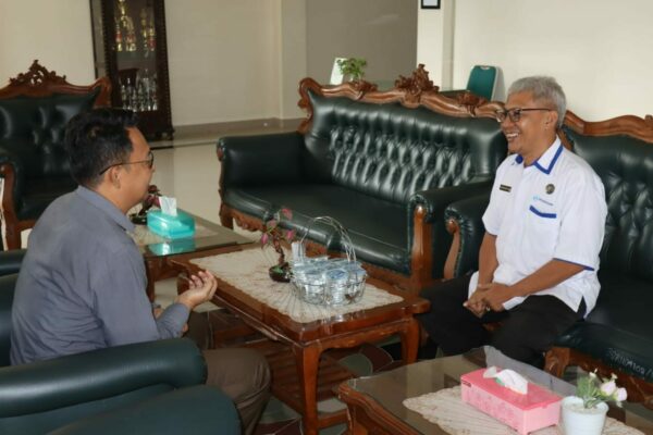 KUATKAN SINERGITAS, PLT. KEPALA BNNK TRENGGALEK SAFARI SILATURAHMI DAN KOORDINASI DENGAN FORKOPIMDA TRENGGALEK