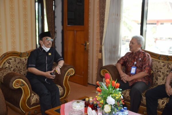 KUATKAN SINERGITAS, PLT. KEPALA BNNK TRENGGALEK SAFARI SILATURAHMI DAN KOORDINASI DENGAN FORKOPIMDA TRENGGALEK
