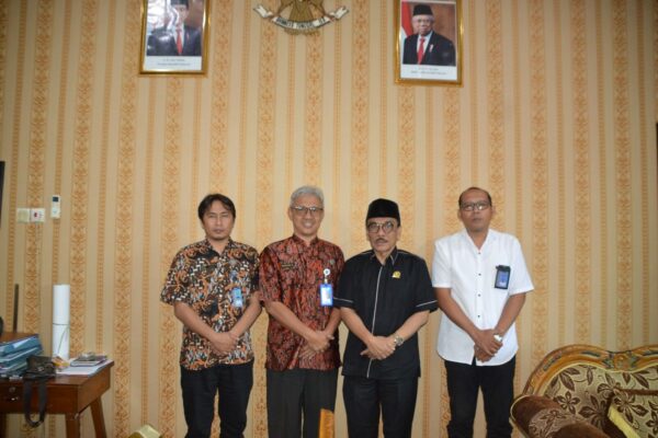 KUATKAN SINERGITAS, PLT. KEPALA BNNK TRENGGALEK SAFARI SILATURAHMI DAN KOORDINASI DENGAN FORKOPIMDA TRENGGALEK