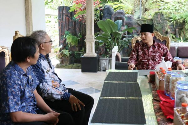 KUATKAN SINERGITAS, PLT. KEPALA BNNK TRENGGALEK SAFARI SILATURAHMI DAN KOORDINASI DENGAN FORKOPIMDA TRENGGALEK