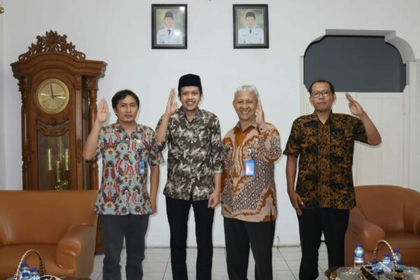 KUATKAN SINERGITAS, PLT. KEPALA BNNK TRENGGALEK SAFARI SILATURAHMI DAN KOORDINASI DENGAN FORKOPIMDA TRENGGALEK