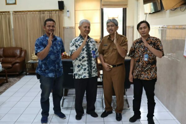 KUATKAN SINERGITAS, PLT. KEPALA BNNK TRENGGALEK SAFARI SILATURAHMI DAN KOORDINASI DENGAN FORKOPIMDA TRENGGALEK