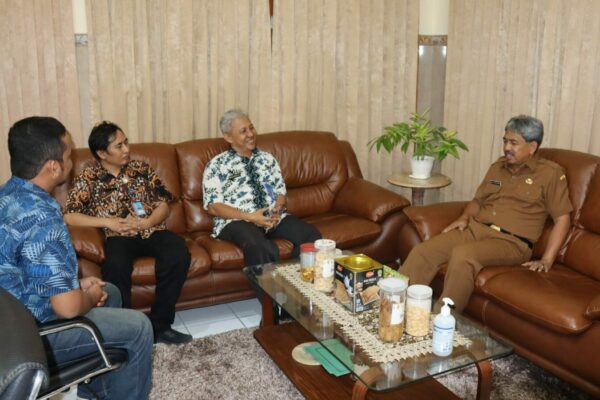 KUATKAN SINERGITAS, PLT. KEPALA BNNK TRENGGALEK SAFARI SILATURAHMI DAN KOORDINASI DENGAN FORKOPIMDA TRENGGALEK