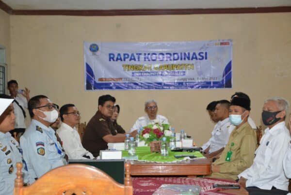 OPTIMALKAN UPAYA P4GN, BNNK TRENGGALEK GELAR RAKOR ANTAR WILAYAH KABUPATEN