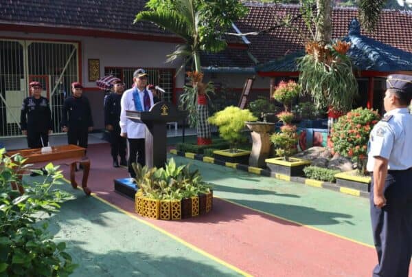 PLT. KEPALA BNNK TRENGGALEK PIMPIN APEL P4GN DI RUTAN KELAS II B TRENGGALEK