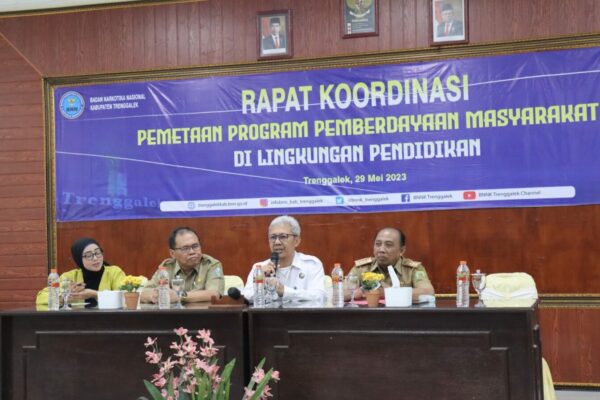 RAPAT KOORDINASI PEMETAAN PROGRAM PEMBERDAYAAN MASYARAKAT DI LINGKUNGAN PENDIDIKAN