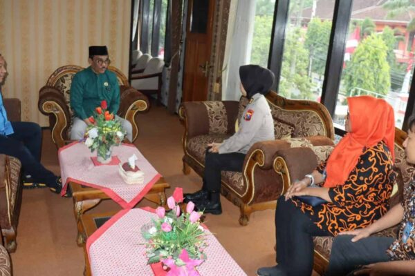 KEPALA BNNK TRENGGALEK SILATURAHMI DAN SINERGITAS DENGAN FORKOPIMDA DAN OPD TRENGGALEK