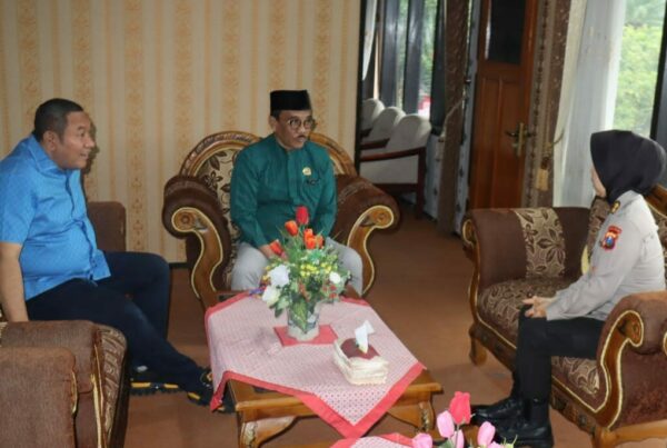 KEPALA BNNK TRENGGALEK SILATURAHMI DAN SINERGITAS DENGAN FORKOPIMDA DAN OPD TRENGGALEK