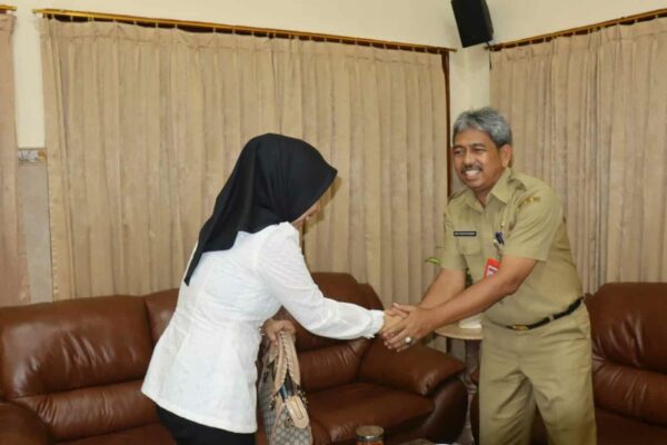 KEPALA BNNK TRENGGALEK SILATURAHMI DAN SINERGITAS DENGAN BUPATI TRENGGALEK DAN FORKOPIMDA