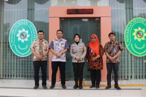 KEPALA BNNK TRENGGALEK SILATURAHMI DAN SINERGITAS DENGAN FORKOPIMDA DAN OPD TRENGGALEK