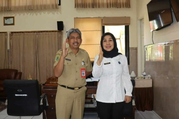 KEPALA BNNK TRENGGALEK SILATURAHMI DAN SINERGITAS DENGAN BUPATI TRENGGALEK DAN FORKOPIMDA