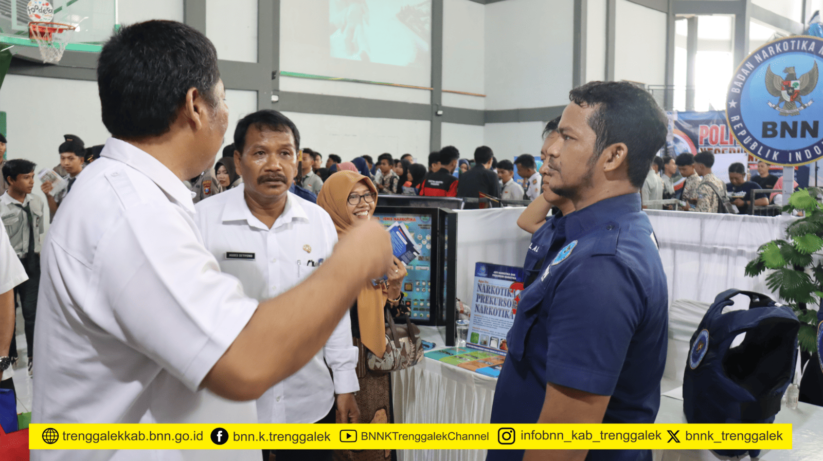 BNNK Trenggalek Mengikuti Kegiatan Trenggalek Education Fair Tahun 2024