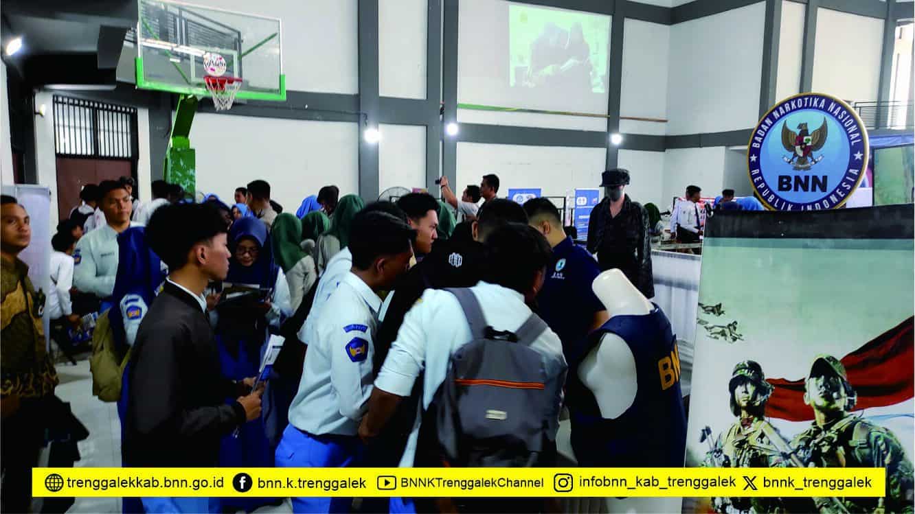 BNNK Trenggalek Mengikuti Kegiatan Trenggalek Education Fair Tahun 2024