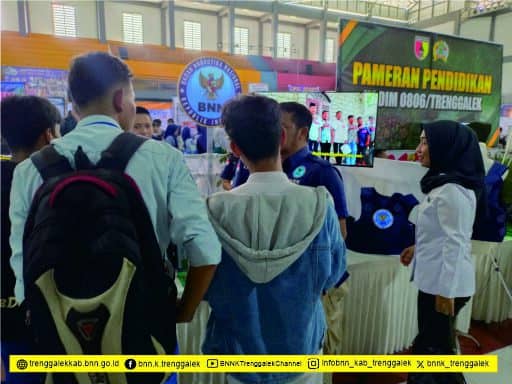 BNNK Trenggalek Mengikuti Kegiatan Trenggalek Education Fair Tahun 2024