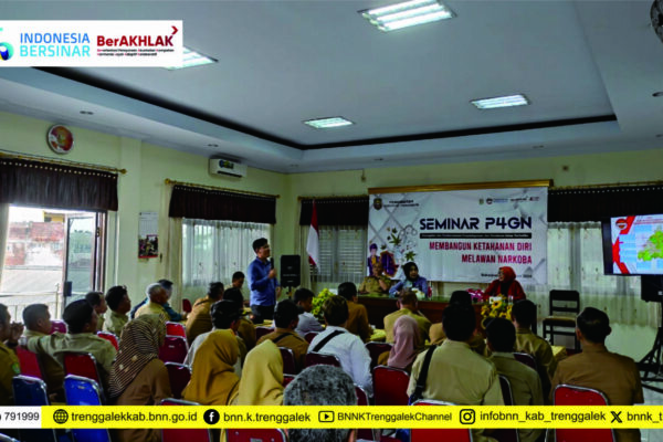 SEMINAR P4GN & TES URIN BAGI KADES PERANGKAT DESA DI WILAYAH KECAMATAN DURENAN