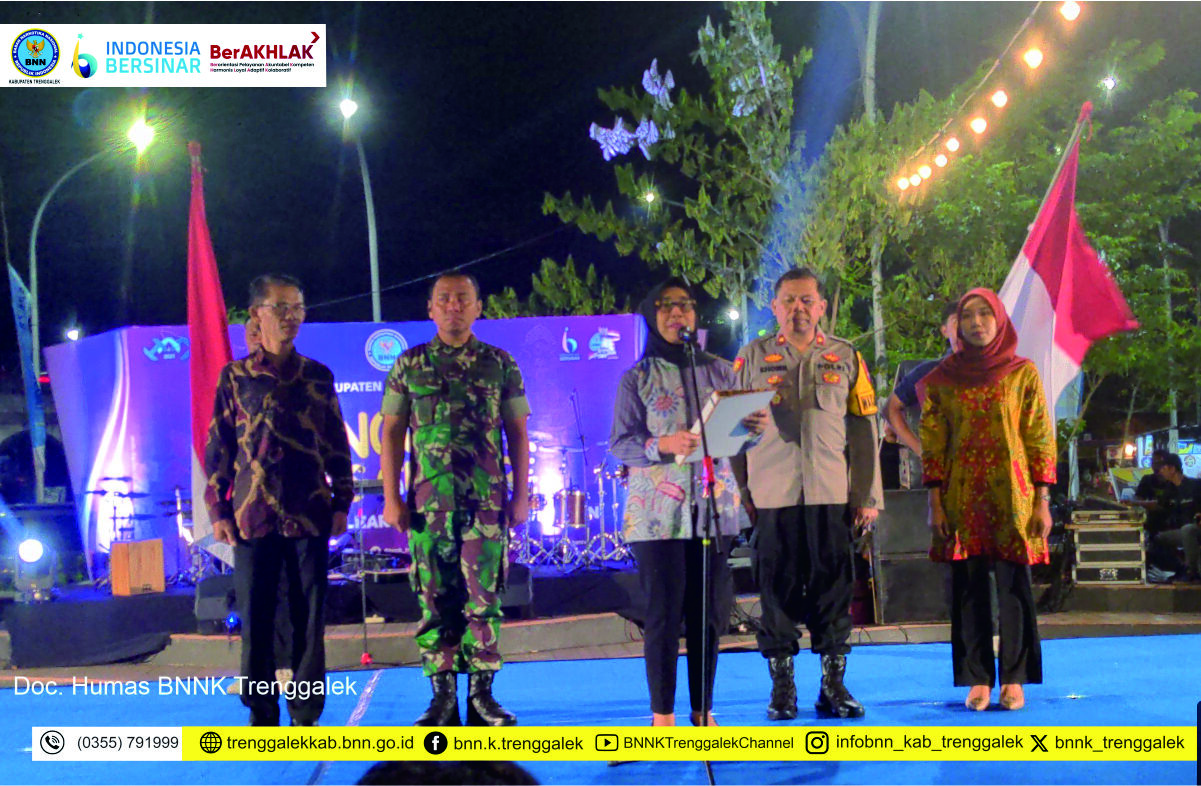 PERINGATAN HARI ANTI NARKOTIKA INTERNASIONAL (HANI) 2024 – “TRENGGALEK CROSS CULTURE”