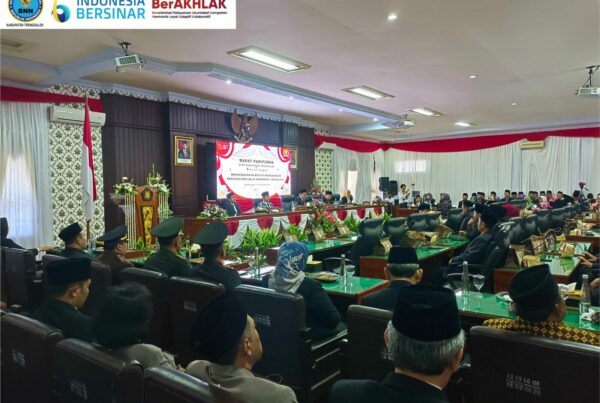 KEPALA BNNK TRENGGALEK HADIRI SIDANG PARIPURNA DPRD KABUPATEN TRENGGALEK