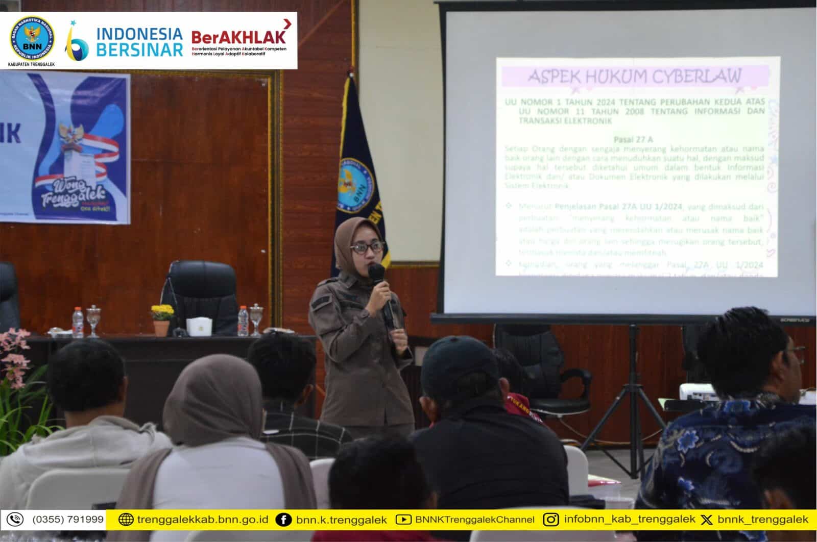 WORKSHOP TEMATIK P4GN BNN KABUPATEN TRENGGALEK
