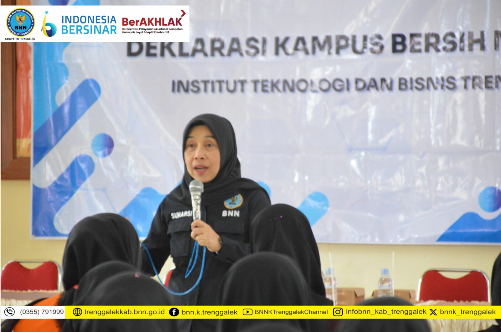 DEKLARASI KAMPUS BERSINAR DI INSTITUT TEKNOLOGI DAN BISNIS TRENGGALEK