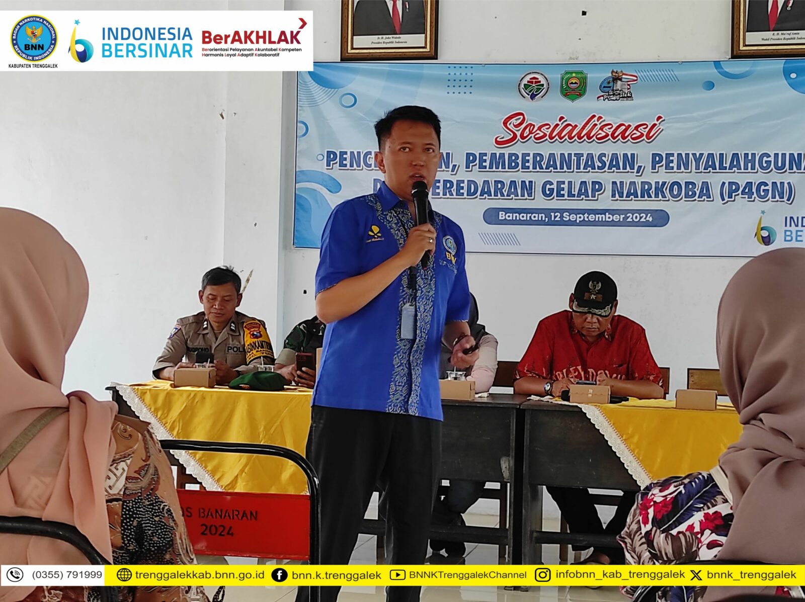 SOSIALISASI P4GN KEPADA KARANG TARUNA DESA BANARAN KECAMATAN TUGU