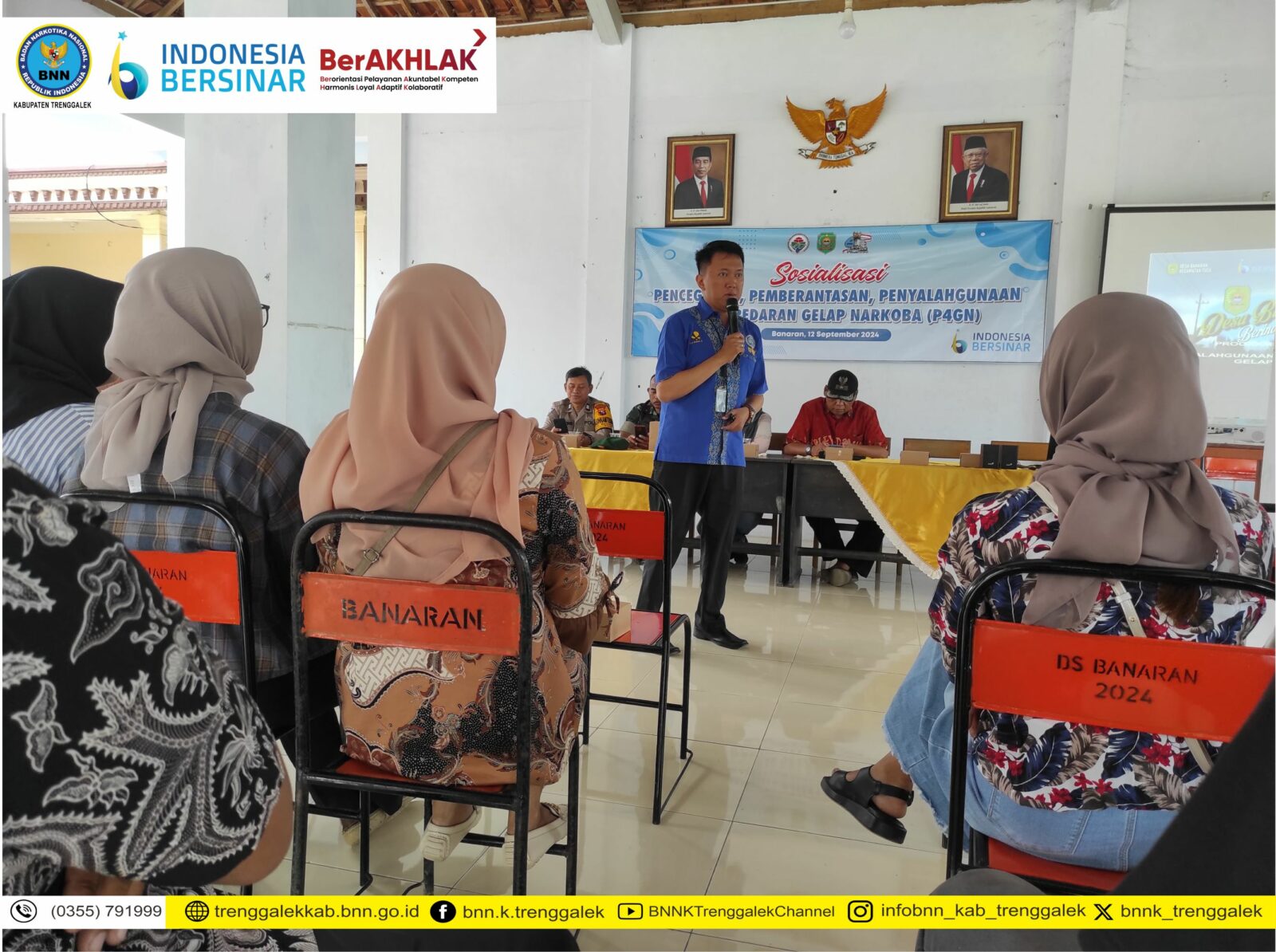 SOSIALISASI P4GN KEPADA KARANG TARUNA DESA BANARAN KECAMATAN TUGU