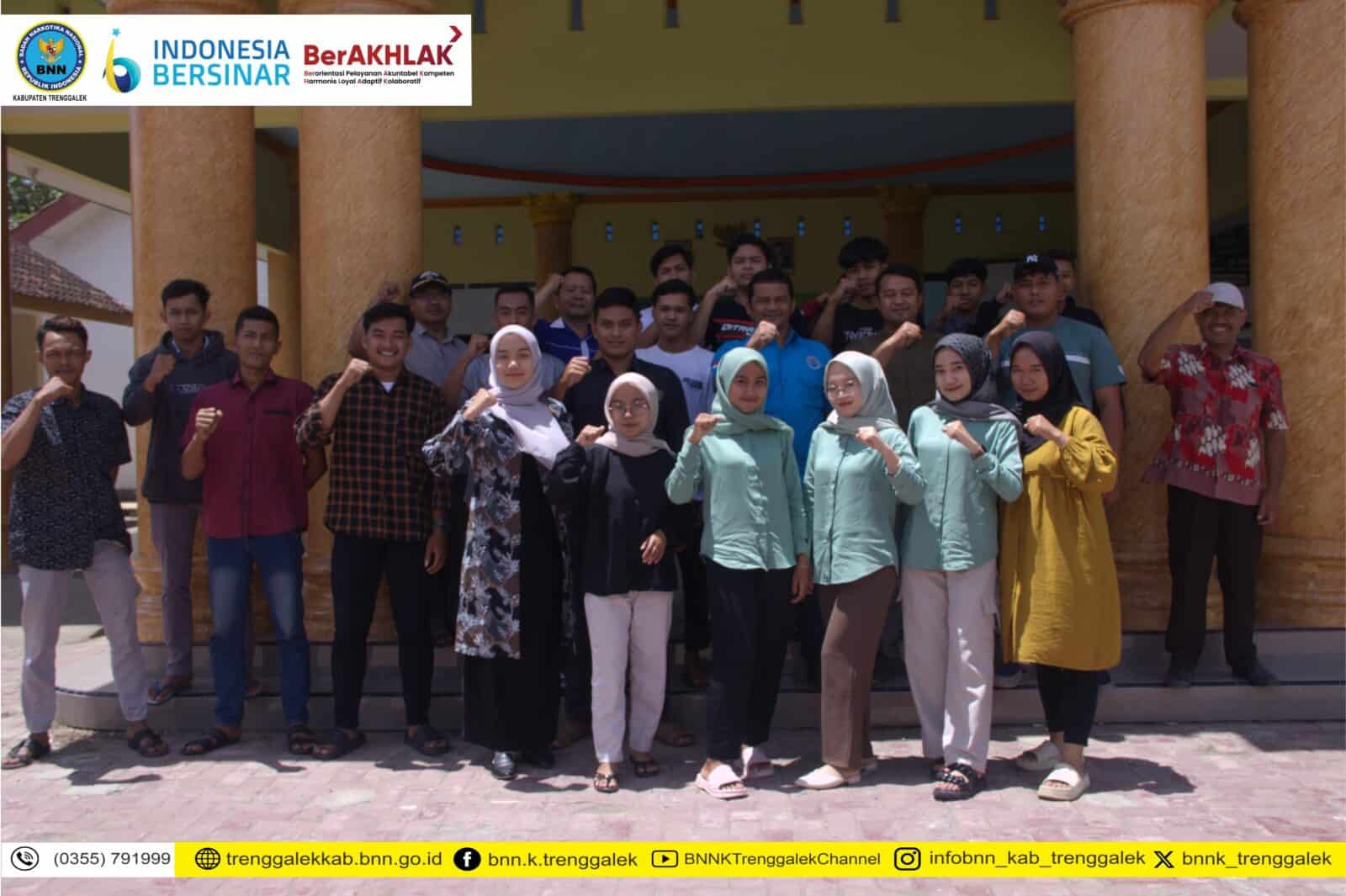 SOSIALISASI BAHAYA NARKOBA PADA KARANG TARUNA DESA SUKOKIDUL KECAMATAN PULE