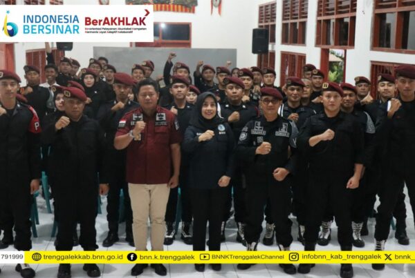 Pelaksanaan Kegiatan Gelora Bersinar BNNK Trenggalek Bersama Rutan Kelas IIB Ponorogo