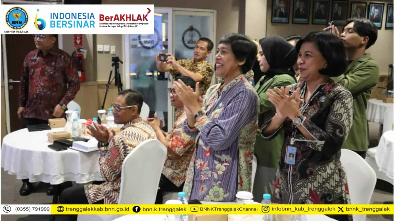 Press Released Capaian BNNP Jawa Timur dan Jajaran Tahun 2024