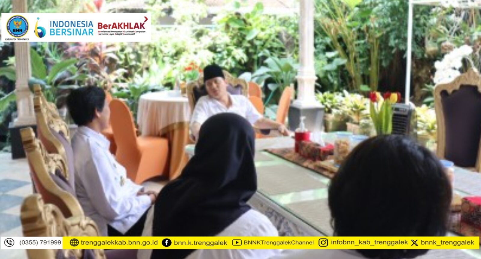 Kunjungan dan Koordinasi dengan Bupati Trenggalek: Komitmen Wujudkan Trenggalek Bersinar