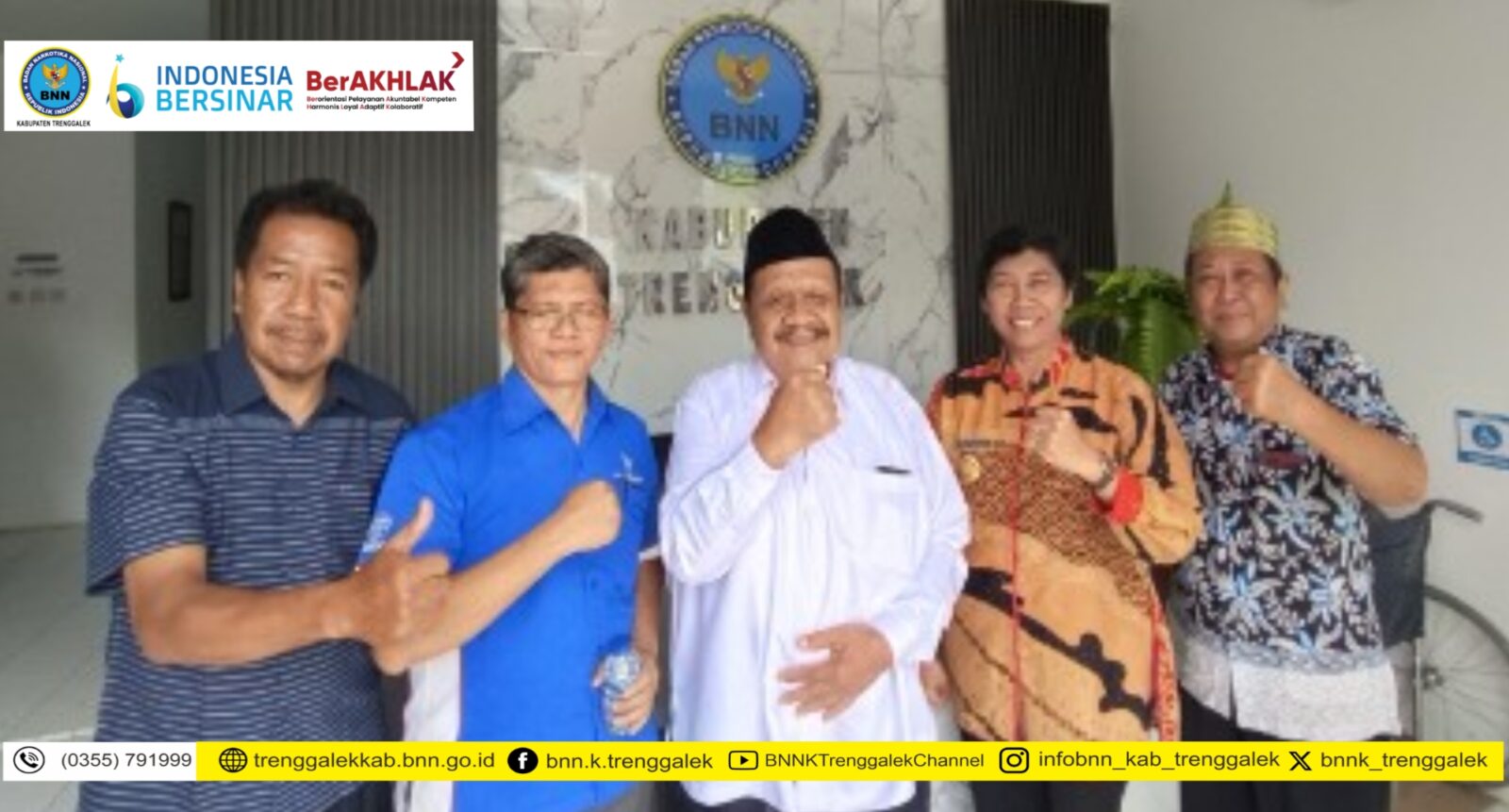 Kepala BNNK Terima Kunjungan Tokoh Masyarakat, Tokoh Agama, dan Tokoh Madura: Perkuat Sinergitas untuk Wujudkan Trenggalek Bersinar
