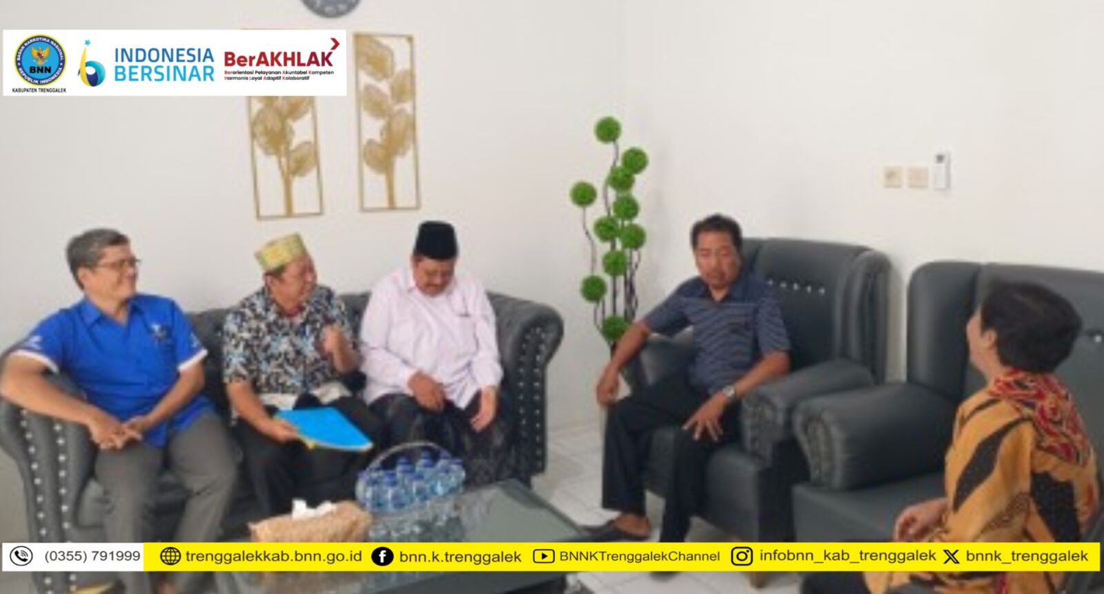 Kepala BNNK Terima Kunjungan Tokoh Masyarakat, Tokoh Agama, dan Tokoh Madura: Perkuat Sinergitas untuk Wujudkan Trenggalek Bersinar