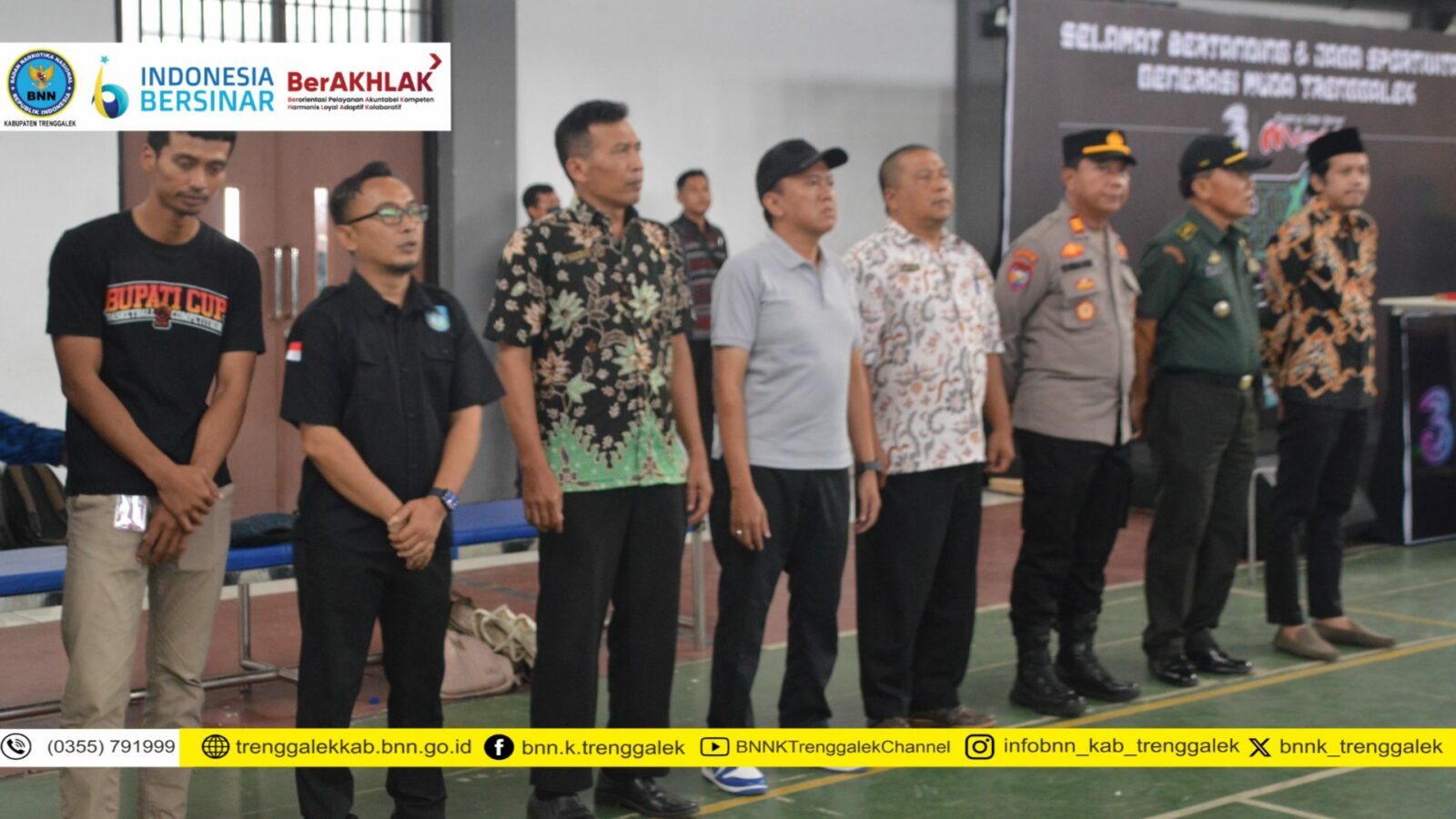 Pembukaan Bupati Cup Basketball Competition Tahun 2025: Luncurkan Semangat Generasi Muda