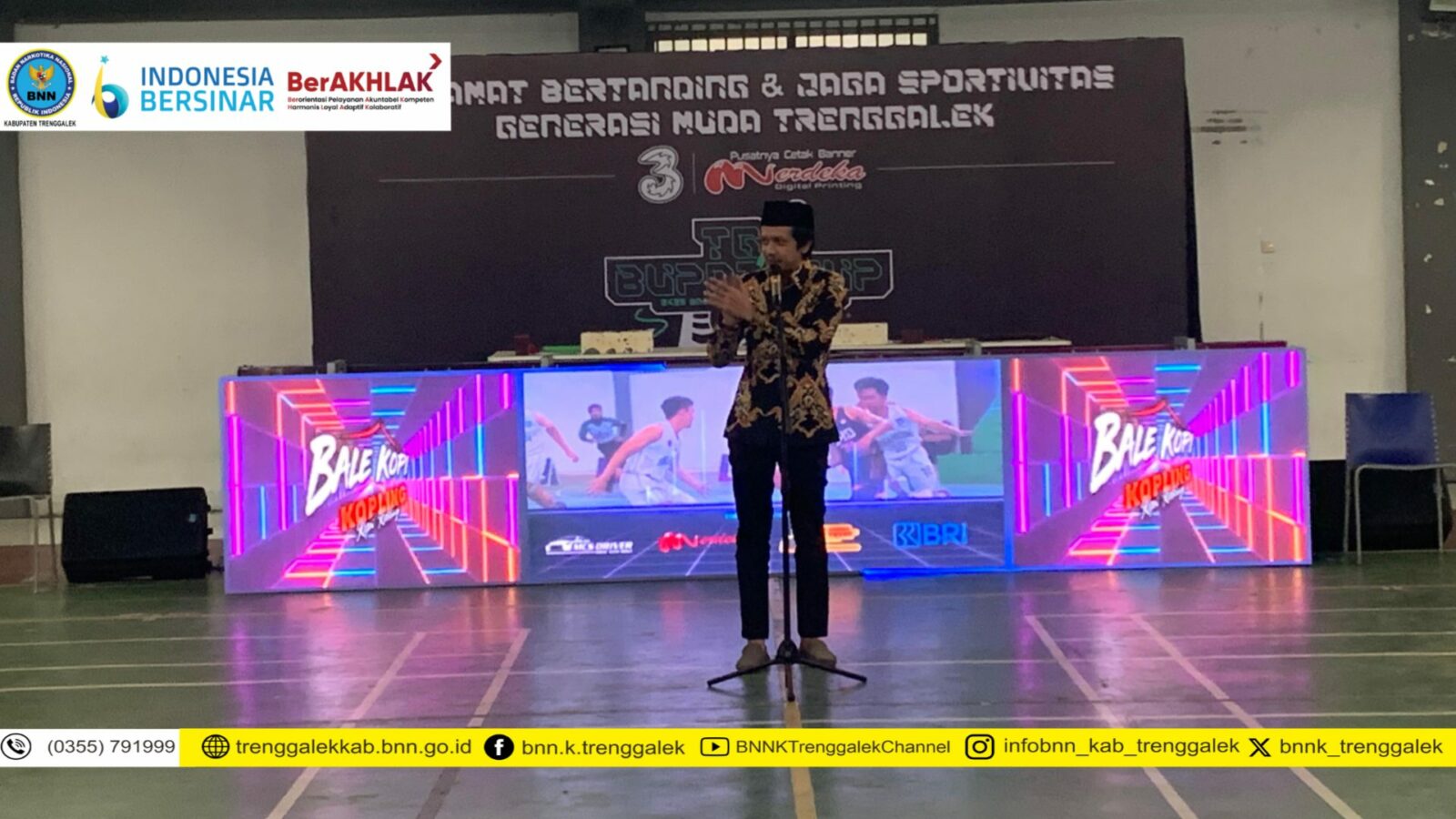 Pembukaan Bupati Cup Basketball Competition Tahun 2025: Luncurkan Semangat Generasi Muda