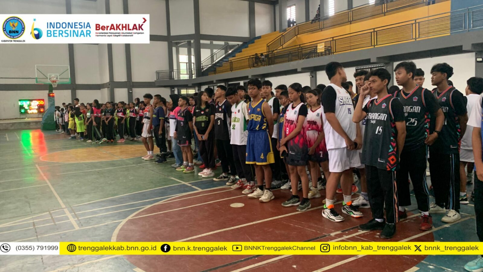 Pembukaan Bupati Cup Basketball Competition Tahun 2025: Luncurkan Semangat Generasi Muda