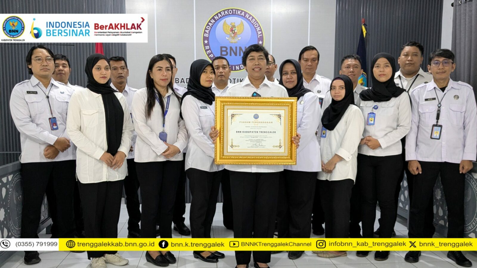 BNNK Trenggalek Terima Penghargaan Indikator Kinerja Pelaksana Anggaran (IKPA) Tahun 2024 BNNK Trenggalek Terima Penghargaan Indikator Kinerja Pelaksana Anggaran (IKPA) Tahun 2025