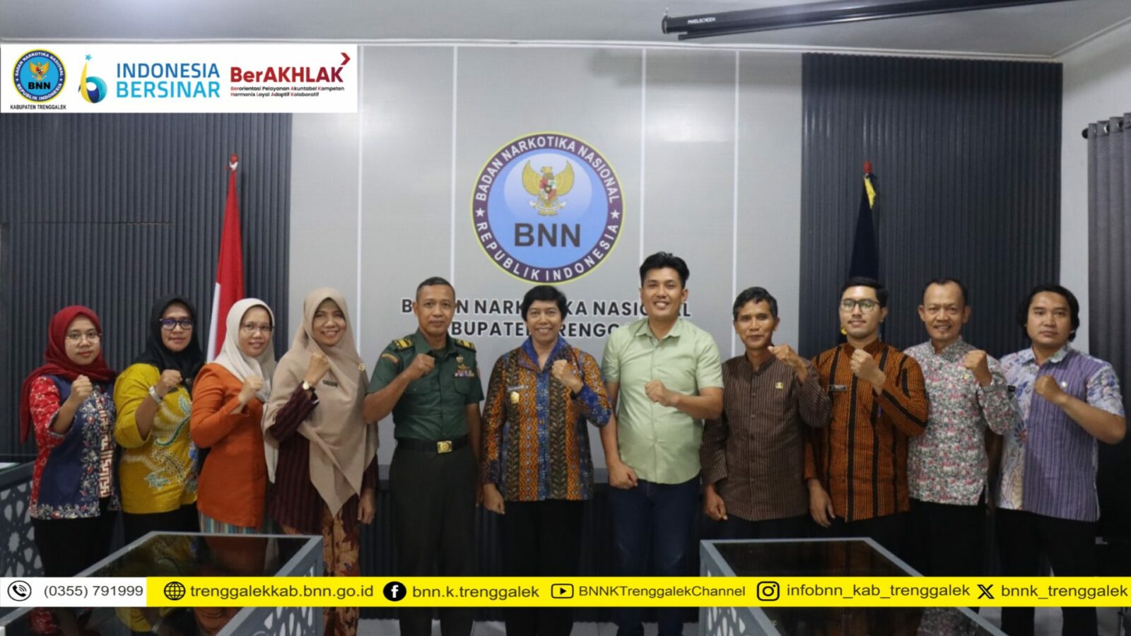 Rapat Pra Forum Komunikasi P4GN BNNK Trenggalek: Trenggalek Sedang Tidak Baik-Baik Saja