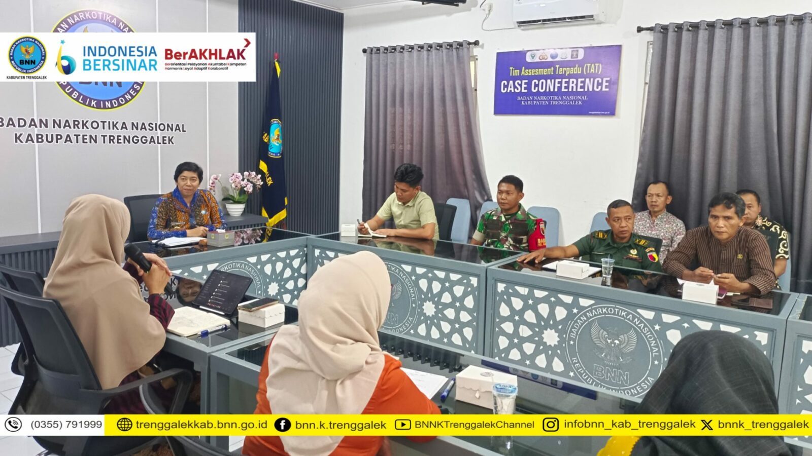 Rapat Pra Forum Komunikasi P4GN BNNK Trenggalek: Trenggalek Sedang Tidak Baik-Baik Saja