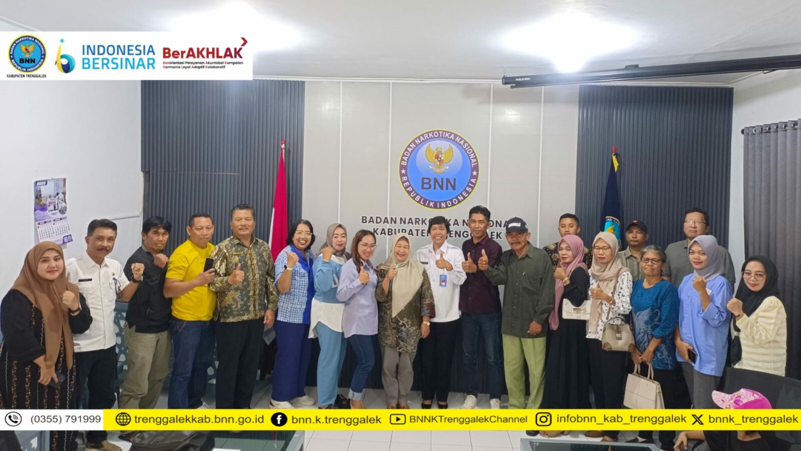 Sinergitas bersama Pelaku/Pemilik Usaha Hotel & Cafe: Upaya Menjaga Trenggalek dari Penyalahgunaan dan Peredaran Gelap Narkoba Gandeng Hotel & Tempat Hiburan di Trenggalek: BNNK Trenggalek