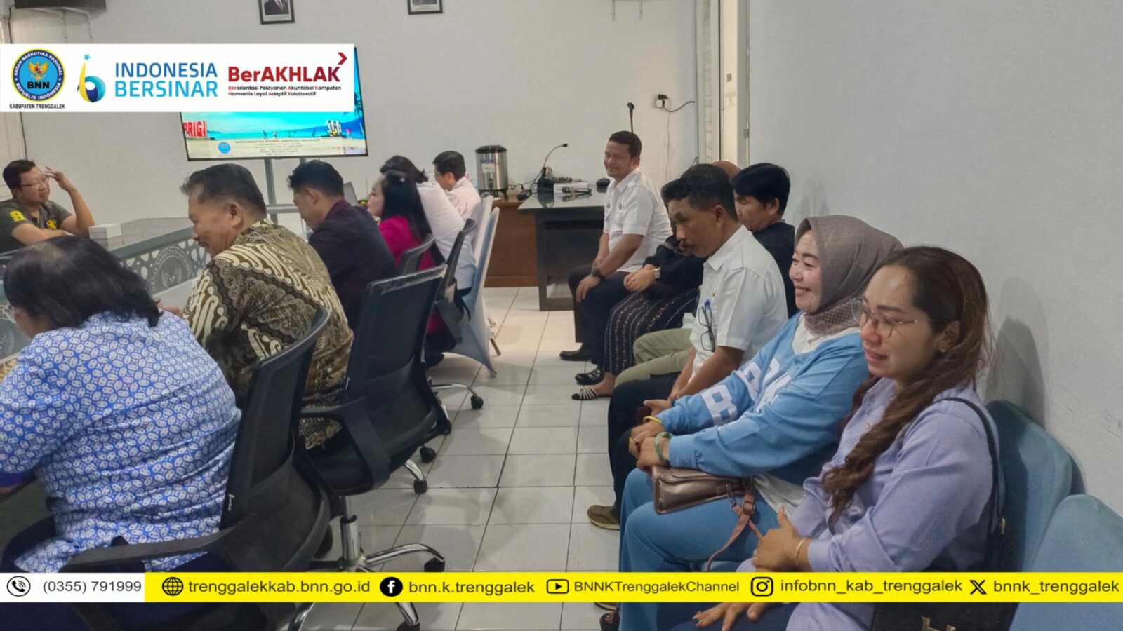 Sinergitas bersama Pelaku/Pemilik Usaha Hotel & Cafe: Upaya Menjaga Trenggalek dari Penyalahgunaan dan Peredaran Gelap Narkoba