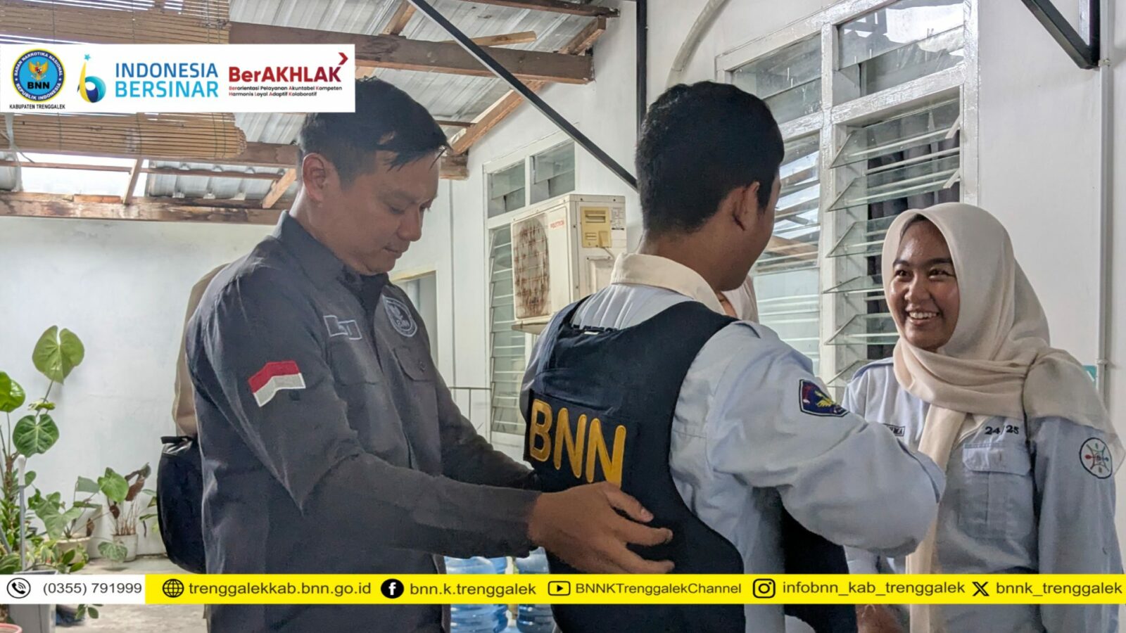 PIKR SMADA 2 Trenggalek Lakukan Kunjungan Edukatif ke Kantor BNN Kabupaten Trenggalek
