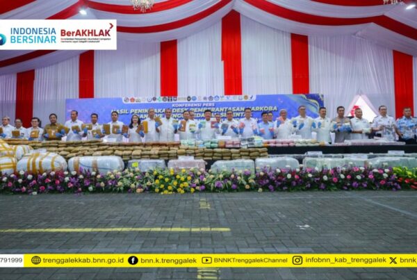 Sikap Tegas dan Komitmen dalam Pemberantasan Narkoba: BNN RI Gelar Konferensi Pers Hasil Penindakan Desk Pemberantasan Narkoba