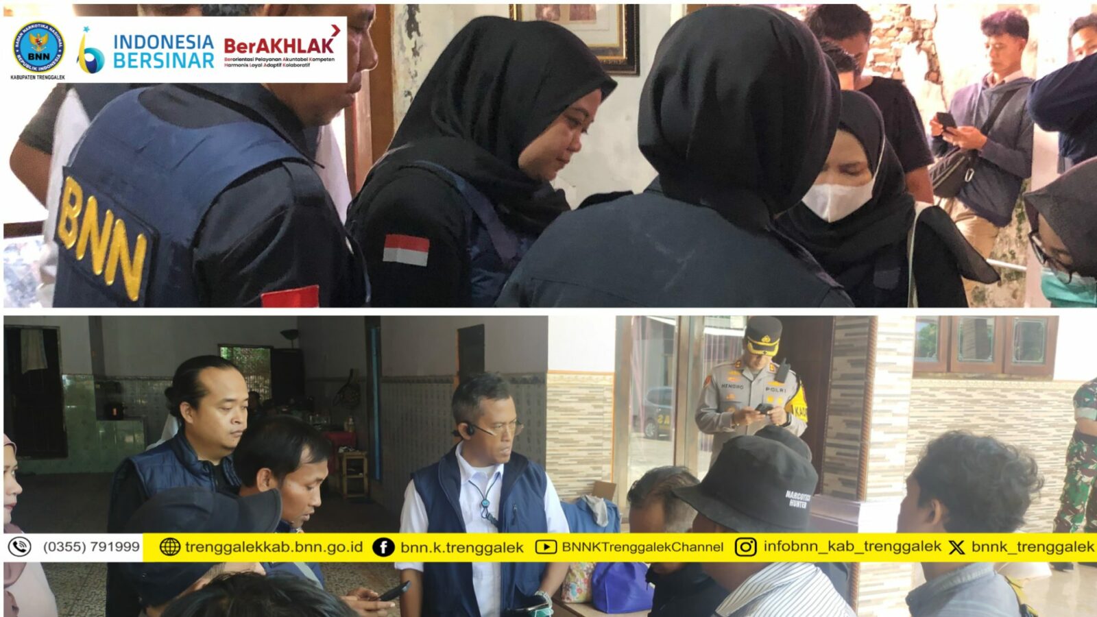 BNNP Jawa Timur Geledah Sejumlah Lokasi, Tindak Lanjuti Penangkapan Kurir Narkoba Jaringan Malaysia